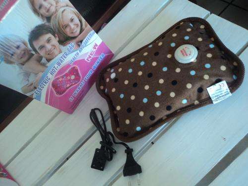 AWESOME ELECTRIC HOT WATER BOTTLE - RECHARGABLE!!! SOFT AND WARM!!!