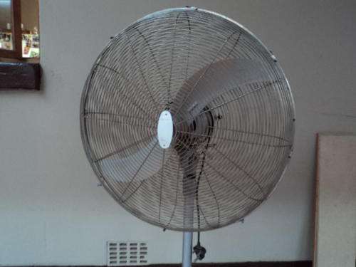 AMAZING LARGE STAND POWERFUL FAN FS - 65X (WINDMACHINE - SILVER) 650MM 220-240V - 50HZ 220W