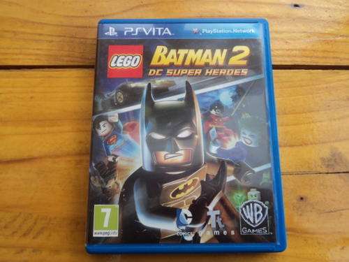 WOW!! LEGO BATMAN 2 DC SUPERHEROES PLAYSTATION VITA GAME IN CASE!!!!!!!!!