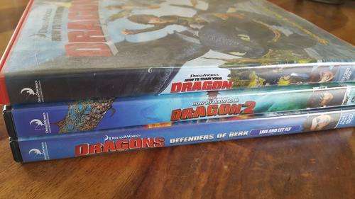 HOW TO TRAIN YOUR DRAGON!!! 1&2!!!! ++++PLUS DRAGONS - DEFENDERS OF BERK!!!