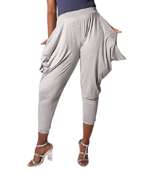 LERATO Cotton Knit Harem Pants