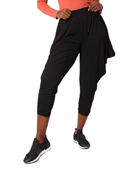 LERATO Cotton Knit Harem Pants