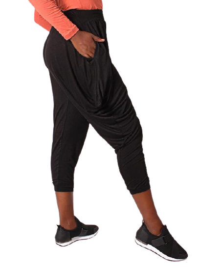 LERATO Cotton Knit Harem Pants