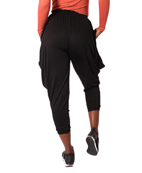 LERATO Cotton Knit Harem Pants