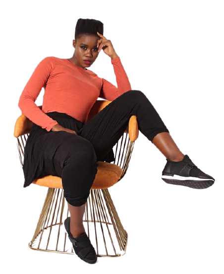 LERATO Cotton Knit Harem Pants