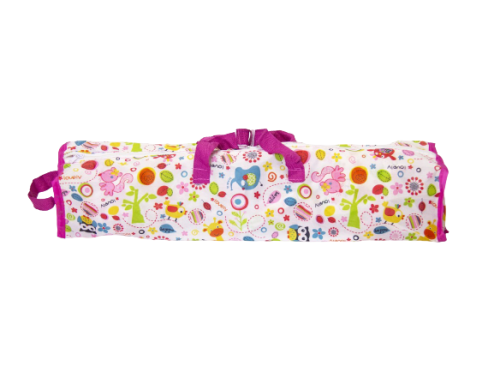 Jeronimo Doll Camp Cot-Pink Animals