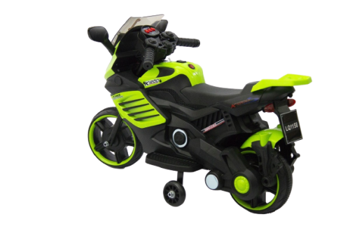 Jeronimo Power MotorBike - Green  Ride-On  Age 2-6