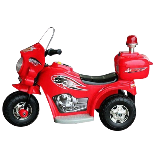 Jeronimo - Siren Police Bike - Red  Age 3-6