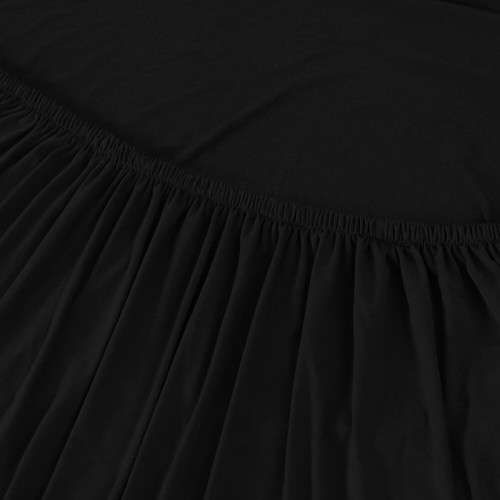 Fine Living  L Shape Couch Cover  Black