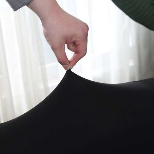 Fine Living  L Shape Couch Cover  Black