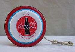 Genuine Russel Coca-Cola advertising YO-YO - Still spins