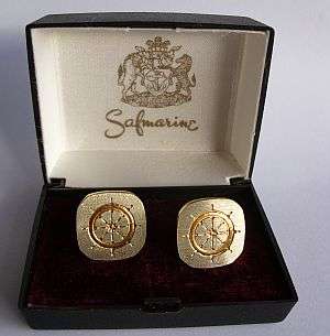 VINTAGE CUFFLINKS MADE FOR SAFMARINE