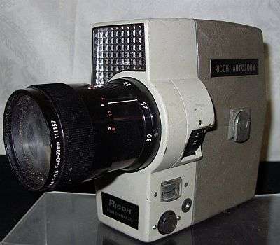 VINTAGE MOVIE / FILM CAMERA BY RICOH - AUTOZOOM