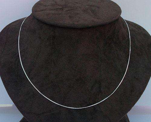 MARVELOUS PETITE 40 CM STERLING SILVER NECKLACE !!! ...FREE COMBINING !!!