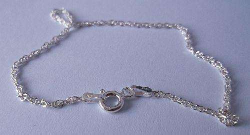 LOVELY CLASSY & PETITE STERLING SILVER BRACELET !! 5 ON OFFER !!! FREE COMBINING ....SAVE SAVE SAVE