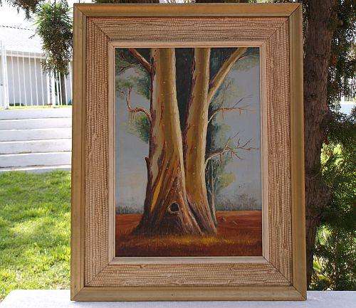 STUNNING PIECE !! AN ORIGINAL OIL ON BOARD SIGNED BY THE ARTIST PJ ELS ....GREAT WORK !!