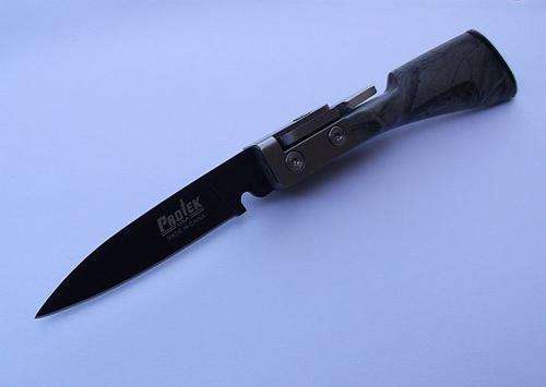 UNIQUE LOCK ""RIFLE BUTT"" POCKET KNIFE !! NOVEL & DURABLE !!! LOW !! LOW !! LOW SHIPPING FEES !!!