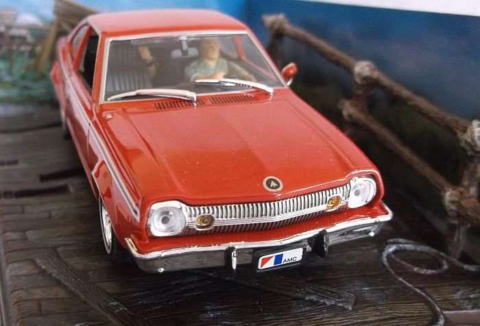 JAMES BOND 007 ...DIE CAST METAL AMC HORNET FROM " THE MAN WITH THE GOLDEN GUN "...COOL & SPORTY !!!