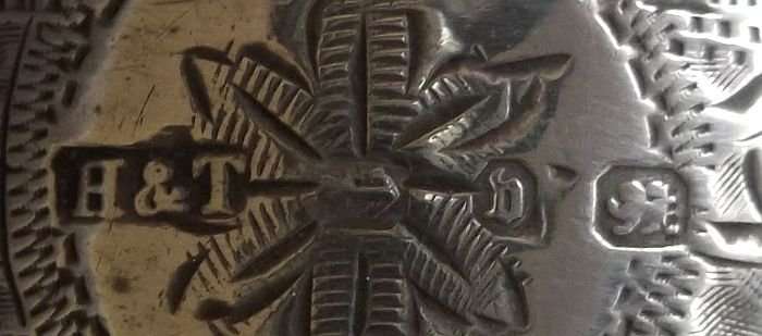 A MARVELOUS SOLID STERLING SILVER PAIR OF NAPKIN RINGS ...RARE 19TH CENTURY PIECES...GOOD WEIGHT !!