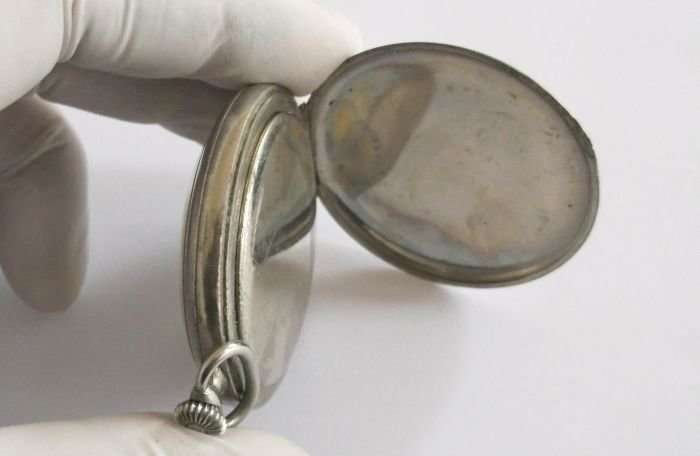 A RARE OLD SWISS MADE POCKET WATCH BY LANGENDORF ...WORKS PERFECTLY...GREAT FIND !!!