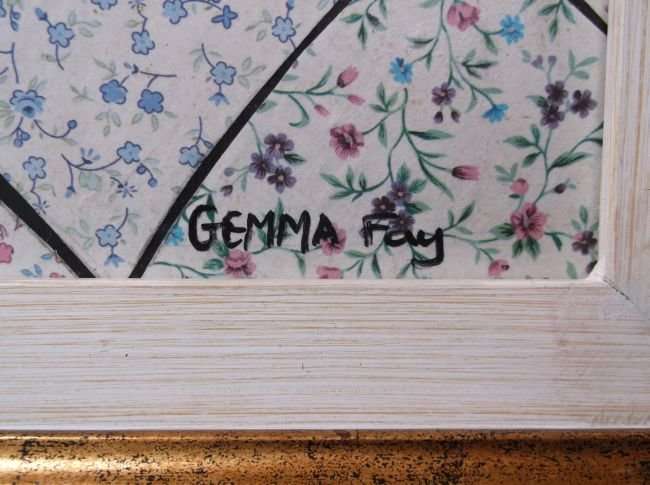 AN AWESOME ORIGINAL ACRYLIC ON BOARD BY SA ARTIST GEMMA FAY AKA D.ELLIS ...LOVE IT !!!