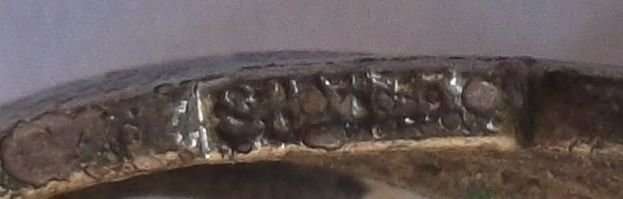 CLASSIC FIND !!! A VINTAGE SILVER BROOCH SET WITH GENUINE PEARLS....WOW !!!