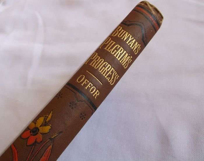 GREAT OLD BOOK !! JOHN BUNYAN`S ""THE PILGRIMS PROGRESS"" ...THE RUBY SERIES