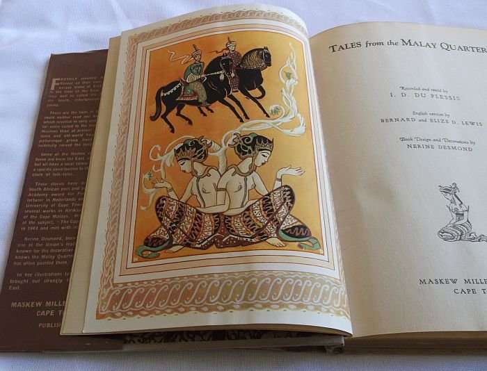 FANTASTIC !! A 1945 BOOK ""TALES FROM THE MALAY QUARTER"" BY I.D. DU PLESSIS ...GREAT CONDITION !!!