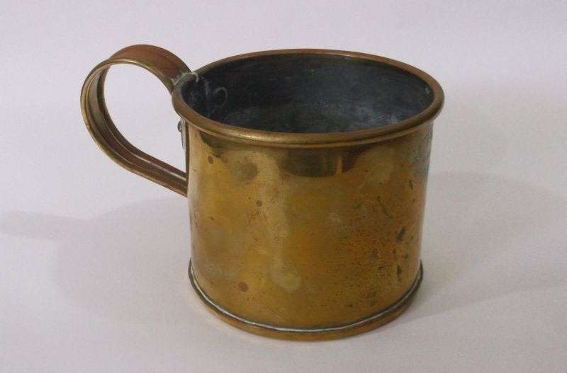 AWESOME AFRICANA - "CAPE" BRASS .....MUG BY T.C FALCK ROBERTSON .....WESTERN CAPE