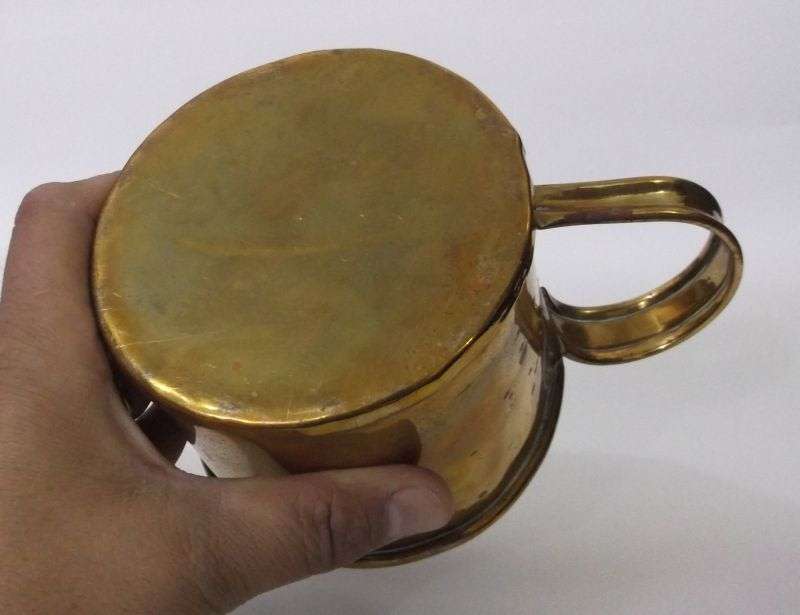 AWESOME AFRICANA - "CAPE" BRASS .....MUG BY T.C FALCK ROBERTSON .....WESTERN CAPE