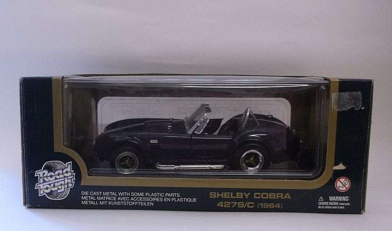 A DETAILED DIE CAST METAL 1:18 SCALE MODEL OF THE ""AWESOME"" 1964 SHELBY COBRA 427 S/C....WOW !!!!