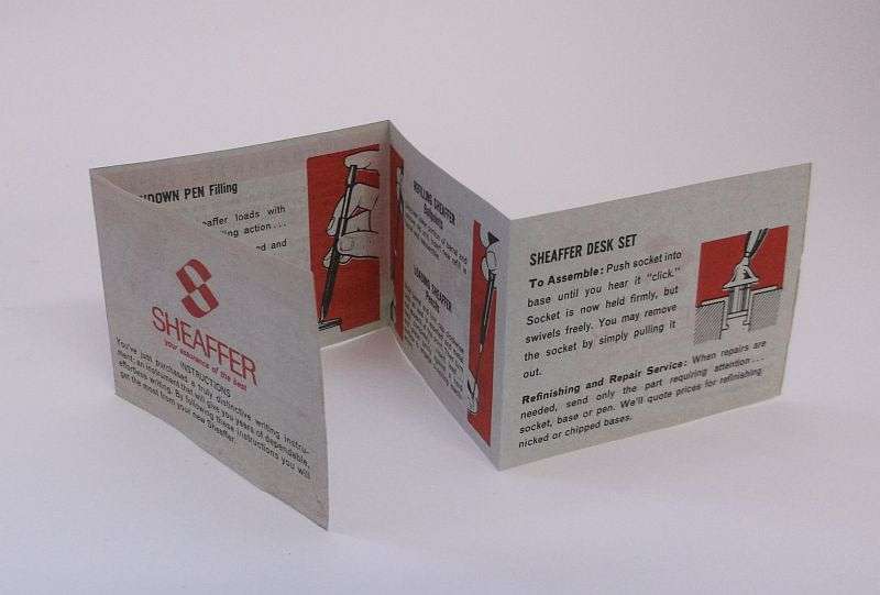 A TOP CLASS VINTAGE SHAEFFERS PFM-III FOUNTAIN PEN WITH 14 CT NIB PLUS BOX AND INSTRUCTIONS !!