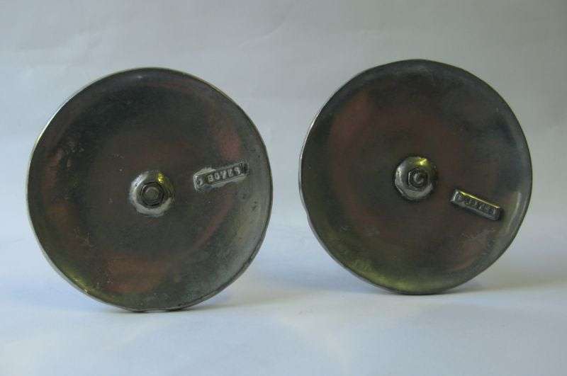 SO SWEET !! AN EARLIER PAIR OF CARROL BOYES ""MAN AND WOMAN"" CANDLE STICKS...MUST SEE !! LOVE IT !!