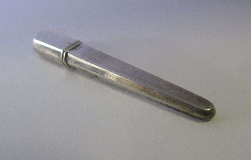 AG MOEDER MA !! A RARE ADORABLE OLD DUTCH SILVER NEEDLE CASE IN SPLENDID CONDITION...WOW !!