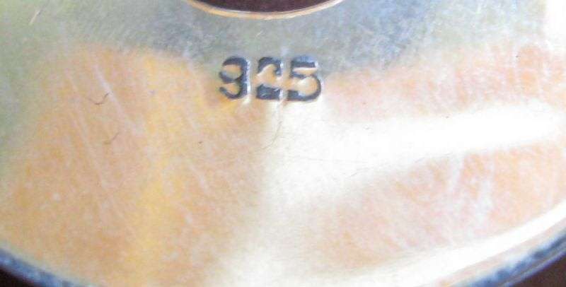 STUNNER ! A VINTAGE MULTI LINK STERLING SILVER NECKLACE WITH AN EYE CATCHING STERLING SILVER PENDANT