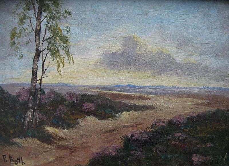 A BRILLIANTLY EXECUTED ORIGINAL MINIATURE OIL ON BOARD PAINTING SIGNED BY THE ARTIST ...AWESOME !!