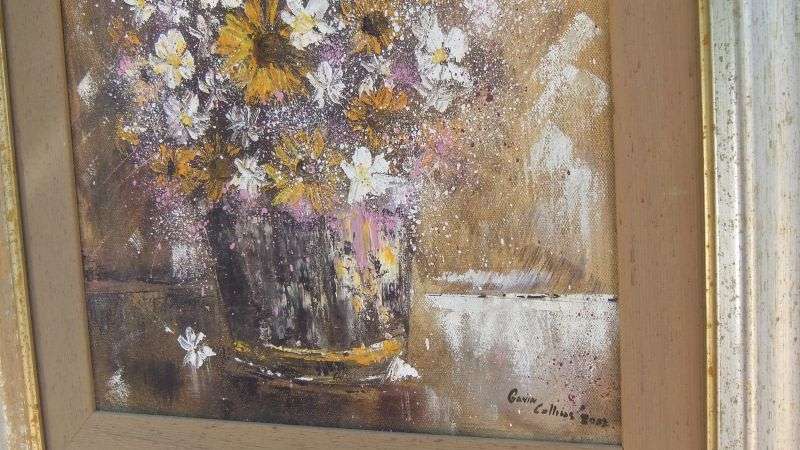 INVESTMENT PIECE - ORIGINAL OIL ON CANVAS BY WELL KNOWN SA ARTIST GAVIN COLLINS - WOW !! WOW !!