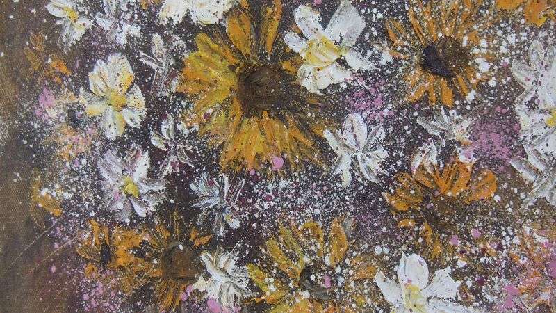 INVESTMENT PIECE - ORIGINAL OIL ON CANVAS BY WELL KNOWN SA ARTIST GAVIN COLLINS - WOW !! WOW !!