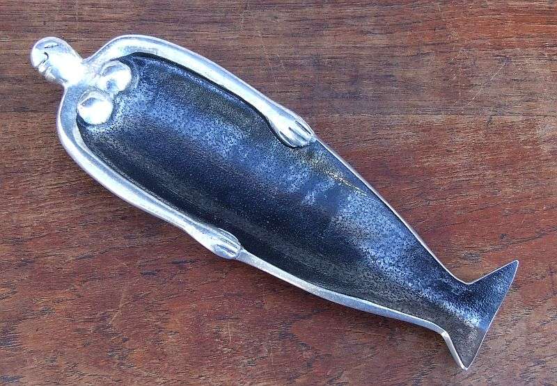 FABULOUS FIND !! AN ORIGINAL  CARROL BOYES MERMAID DESIGN SPOON REST IN GREAT CONDITION !! WOW !!