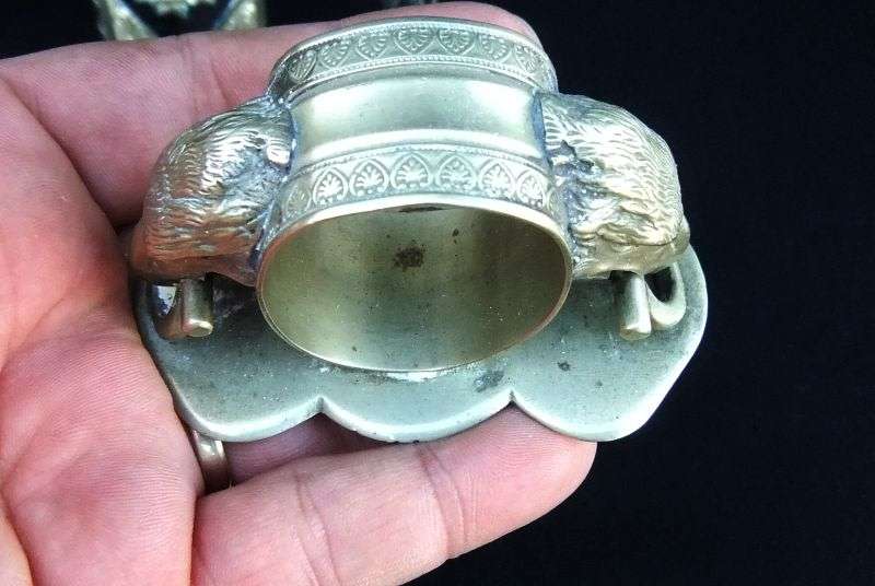 A COLLECTION OF 7 METAL OBJECTS WITH GREAT COLLECTOR APPEAL ...MUST SEE...BID FOR THE LOT !!