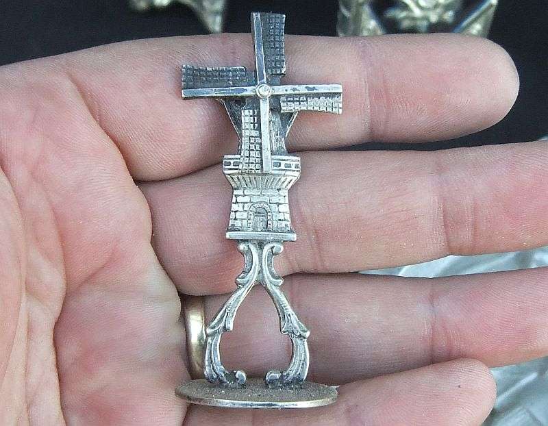 A COLLECTION OF 7 METAL OBJECTS WITH GREAT COLLECTOR APPEAL ...MUST SEE...BID FOR THE LOT !!