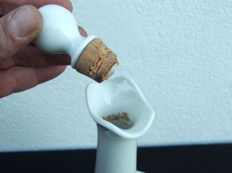 A rare decanter by Royal Copenhagen of Denmark