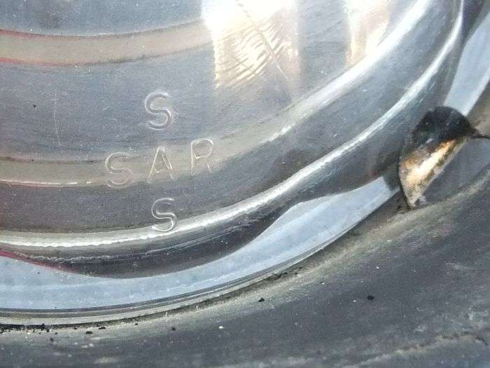 SUPER RARE FIND !! AN OLD RAILWAY LAMP OF THE SAR / SAS WITH ALL PARTS INTACT !! AWESOME FIND !!