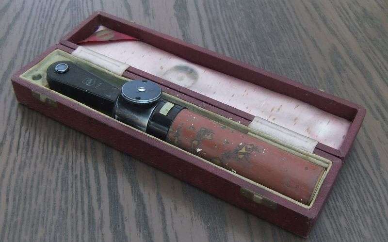 SUPER RARE FINDS !! THREE OLD DOCTORS OPTHALMOSCOPES IN THEIR ORIGINAL BOXES !! WOW !!