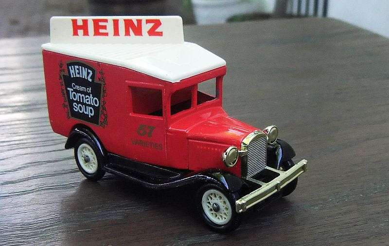 WOW !! A DETAILED VINTAGE 1983 DIE CAST METAL MODEL BY LLEDO ENGLAND ISSUED TO ADVERTISE ""HEINZ""