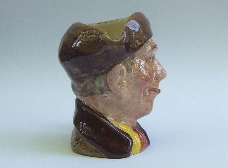 A RARE SIZE VINTAGE ROYAL DOULTON CHARACTER JUG TITLED "" ARRY "" DESIGNED BY H. FENTON