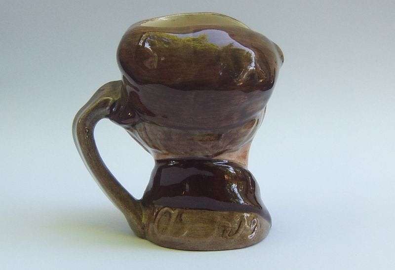 A RARE SIZE VINTAGE ROYAL DOULTON CHARACTER JUG TITLED "" ARRY "" DESIGNED BY H. FENTON