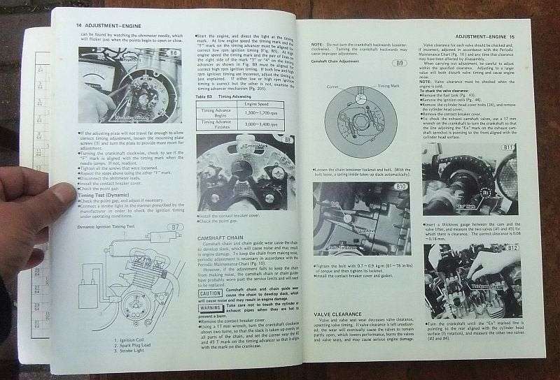 RARE FIND !! VINTAGE 1977 KAWASAKI "" KZ650 "" MOTORCYCLE SERVICE MANUAL !! WOW