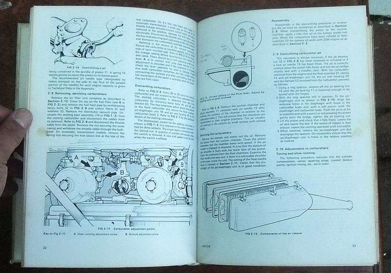 WOW !! A VINTAGE JAGUAR XJ6 OWNERS WORKSHOP MANUAL !! FOR THE JAG LOVER !!