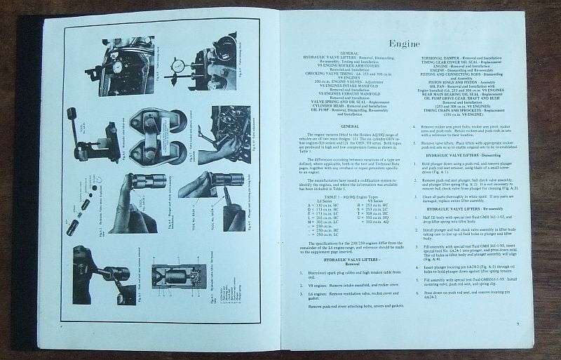 VERY RARE !! CHEVROLET & HOLDEN OWNERS WORKSHOP MANUAL FROM 1971 ....MUST SEE !!